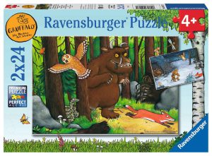 Gruffalo Kinder-Puzzel Ravensburger 2 x 12 stukjes