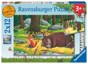 Gruffalo Kinder-Puzzel - Ravensburger - 2 x 12 stukjes