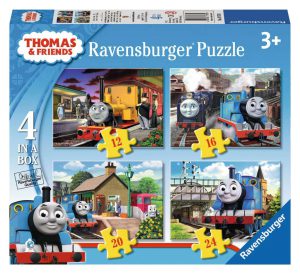 Thomas & Friends - Puzzelbox Ravensburger Box 12-16-20-24 stukjes