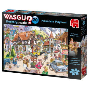 Wasgij Mystery-20 Puzzel Vakantie-in-de-bergen 1000-stukjes