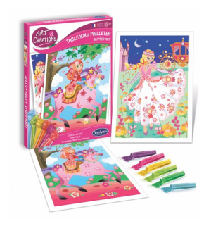 Glitter Art Sprookjes Prinsessen - Sentosphere knutselpakket