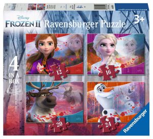 Frozen - Puzzelbox Ravensburger Box 12-16-20-24 stukjes