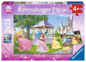 Disney Princess - Puzzelbox Ravensburger 2 x 24 stukjes