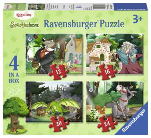 Efteling - Puzzelbox Ravensburger Box 12-16-20-24 stukjes