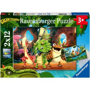 Gigantosaurus - Puzzel Ravensburger - 2 x 24 stukjes