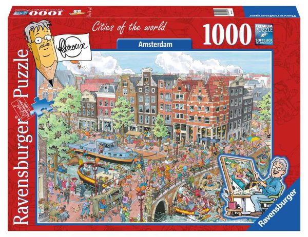 Ravensburger Puzzel Fleroux Amsterdam 1000-stukjes