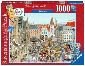 Ravensburger Puzzel Fleroux Munchen 1000-stukjes
