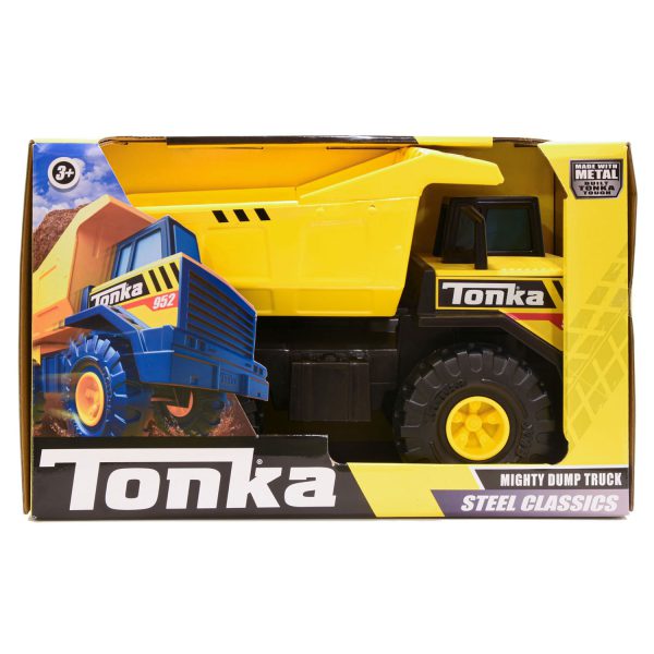 Tonka Steel-Classics Mighty-Dump-Truck zandbakauto