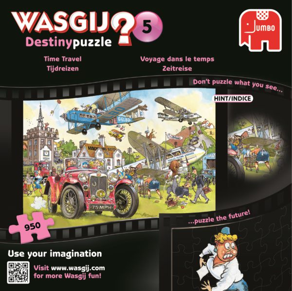 Jumbo 81447 Wasgij-Puzzel Destiny-5 Tijdreizen! 950 stukjes