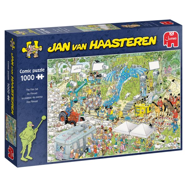 Jumbo 19074 Puzzel Jan-van -Haasteren The TV Studios