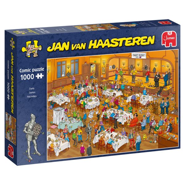 Jumbo 19076 Puzzel Jan-van-Haasteren Darts Darten