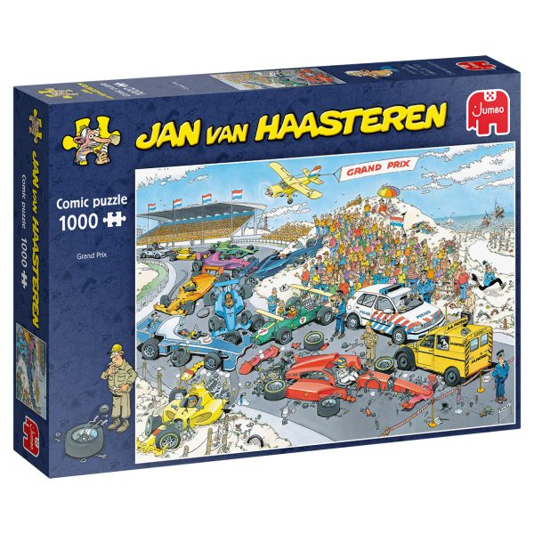 Jumbo 19093 Puzzel Jan-van-Haasteren Formule1 de start