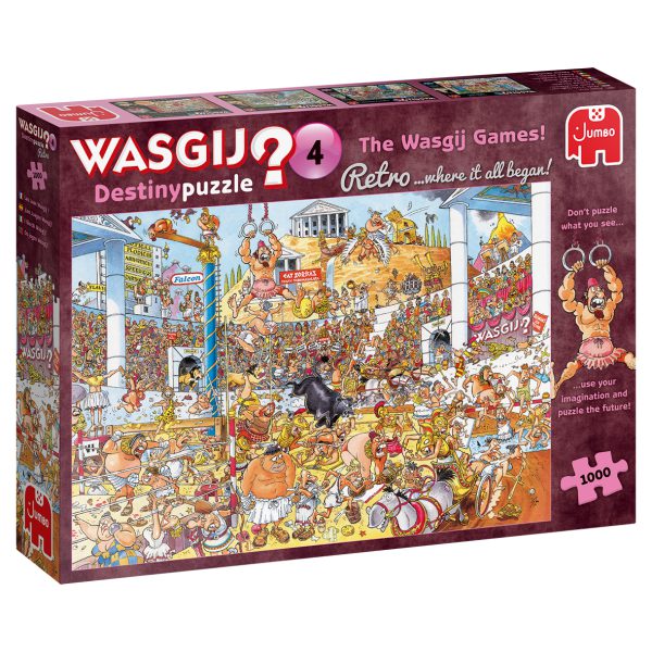 Jumbo 19178 Wasgij-puzzel Retro Destiny-4 1000 stukjes
