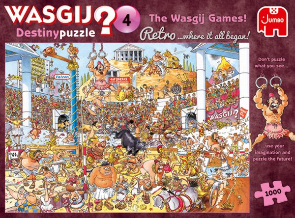 Jumbo 19178 Wasgij-puzzel Retro Destiny-4 1000 stukjes