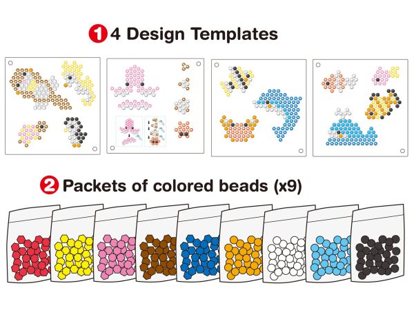 Aquabeads AB79138 Thema navulling zeelevenset