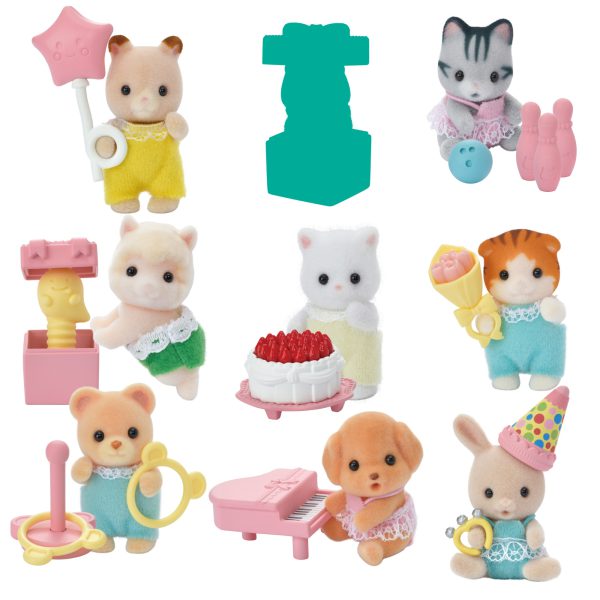 Sylvanian Families Baby feest serie - Display