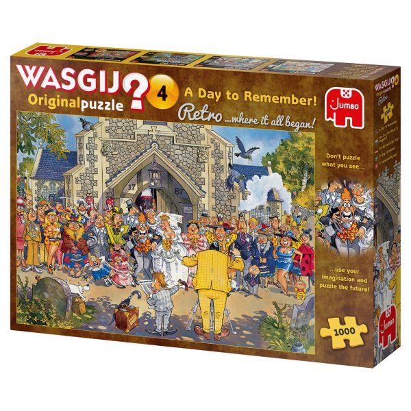 Jumbo 19176  Wasgij-puzzel Retro Original-4 1000 stukjes