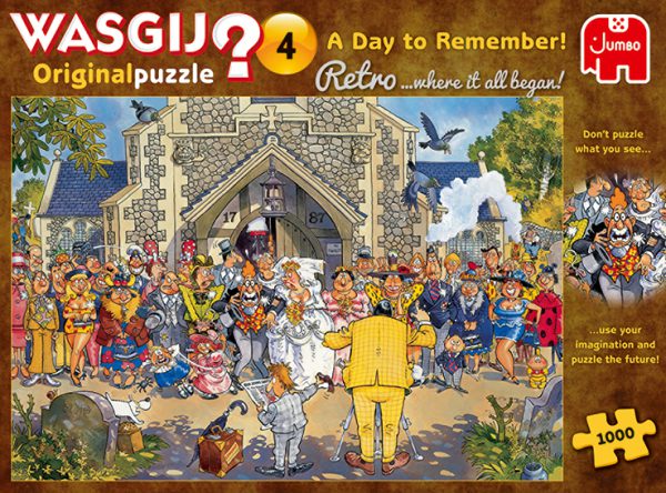 Jumbo 19176  Wasgij-puzzel Retro Original-4 1000 stukjes