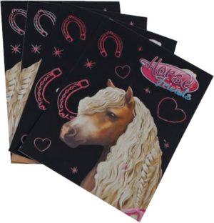 Scratch-Art Kraskaartenset-paarden Horse-Friends