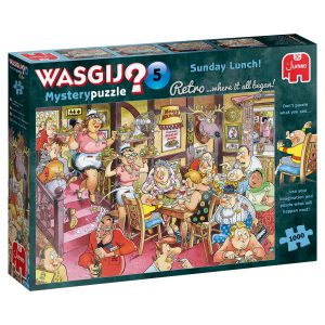 Jumbo 25009 Wasgij-puzzel Retro Mystery-5 1000 stukjes