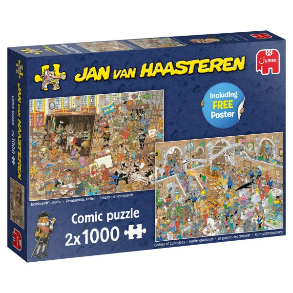 Jumbo 20052 Puzzel JvH Een dagje Museum Jan-van-Haasteren