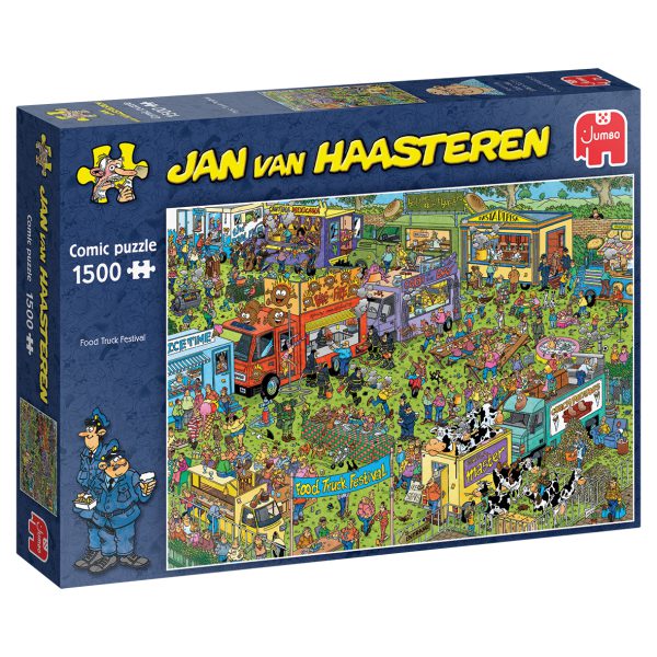 Jumbo 20042 Puzzel Food Truck Festival Jan van Haasteren