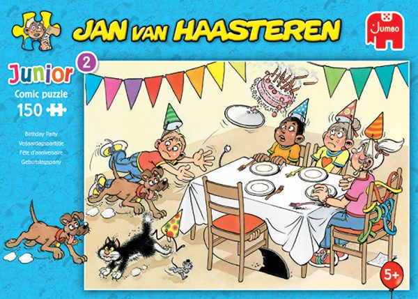 Jumbo 20059 Jan van Haasteren Junior Verjaardagspartijtje 150 stukjes - Kinderpuzzel