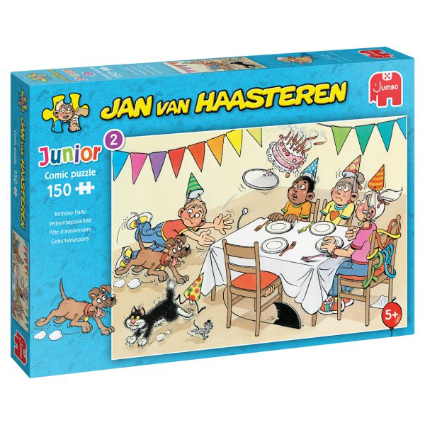 Jumbo 20059 Puzzel Jan-van-Haasteren Junior Verjaardagspartijtje Kinderpuzzel