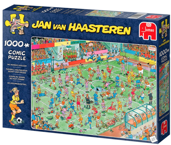 Jumbo 19091 JvH-Leg-Puzzel Vrouwenvoetbal Jan van Haasteren