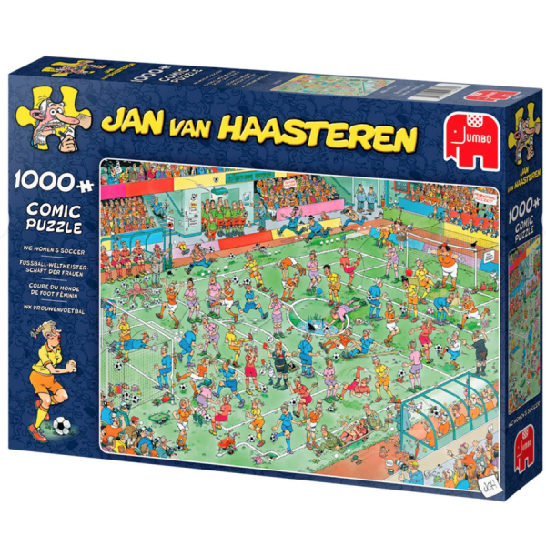 Jumbo 19091 JvH-Leg-Puzzel Vrouwenvoetbal Jan van Haasteren