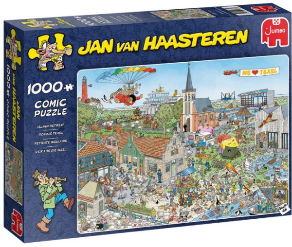 Jumbo 20036 legpuzzel Rondje Texel Jan-van-Haasteren