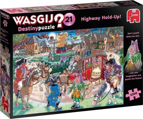 Jumbo 19180 Wasgij-Puzzel Destiny-21 Je-Geld-of-je-Rijbewijs