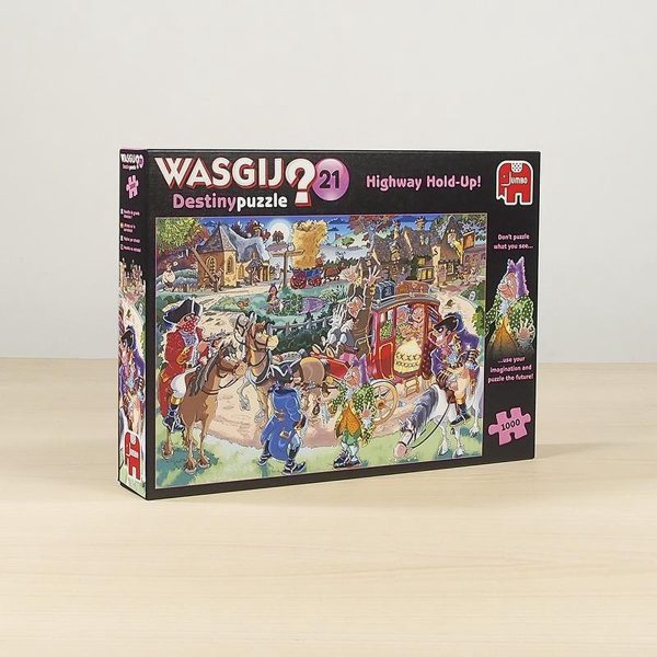 Jumbo 19180 Wasgij-Puzzel Destiny-21 Je-Geld-of-je-Rijbewijs