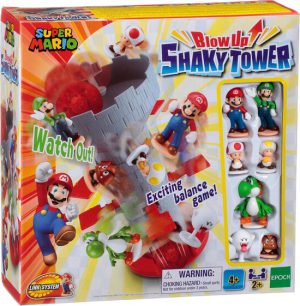 Super Mario Blow Up Shaky Tower - kinderspel