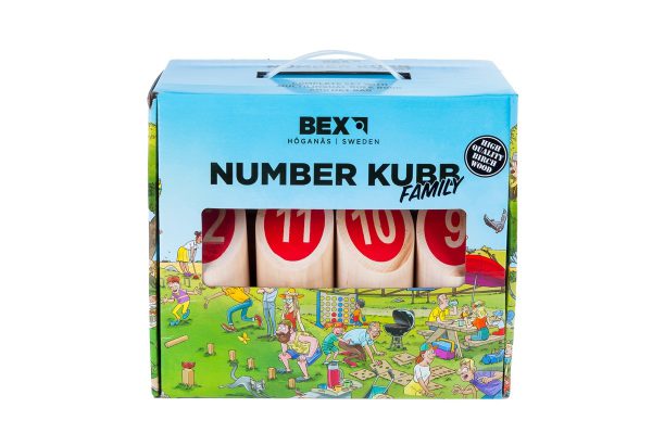 Kubb Numbers Original Bex Nummerkubb Berkenhout