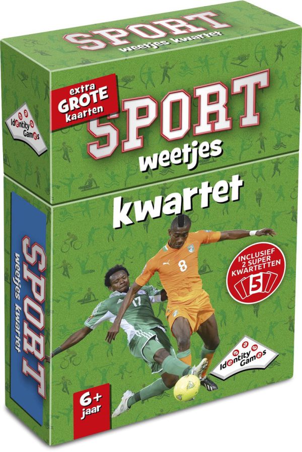 Kwartet Spel Sport-weetjes-kwartet