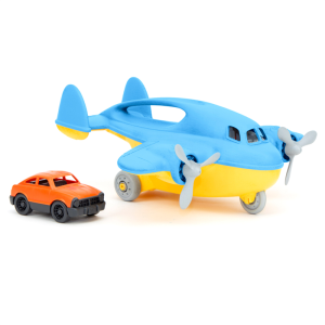 Green-Toys Vrachtvliegtuig en auto