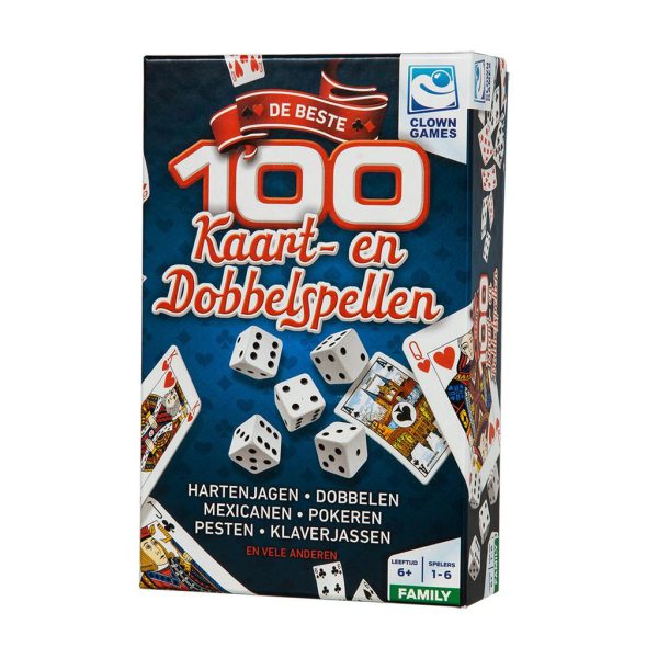 ClownGames De beste100 Kaart+Dobbelspellen