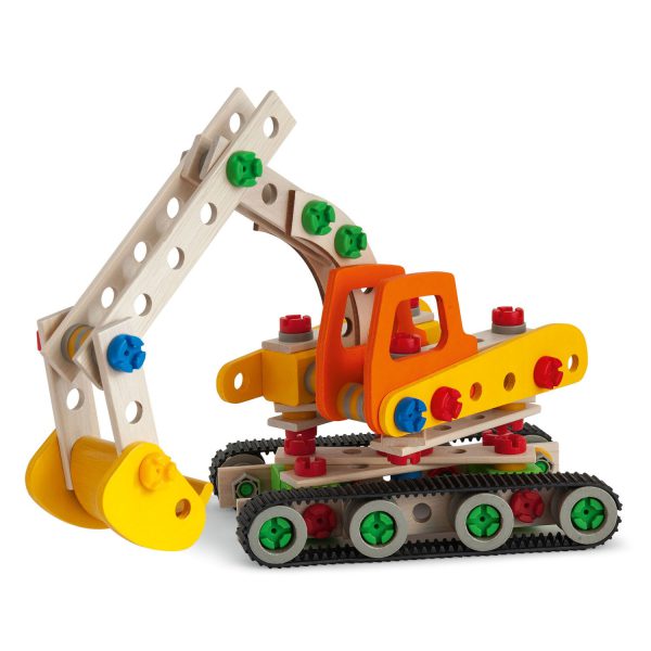 ichhorn 4in1 Constructor 170-dlg Houten Constructie-speelgoed