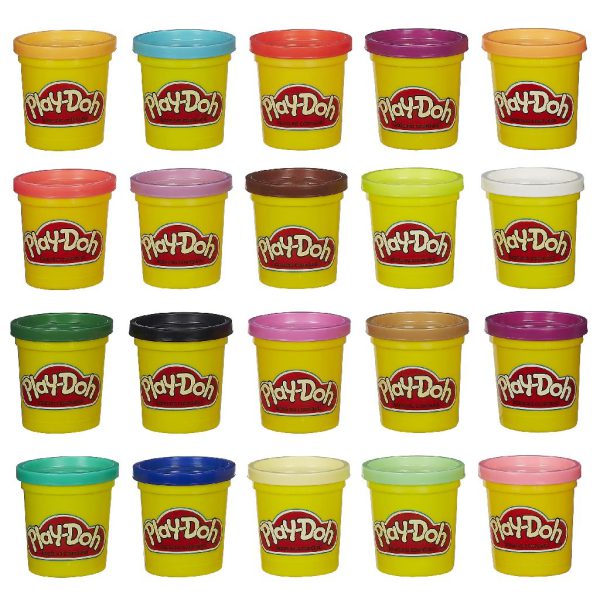 Play-Doh Klei Boetseerklei Super-Color-Pack 20-potjes