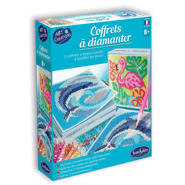 Art&Creations Sieradendoosjes Diamond Painting Coffrets à diamanter