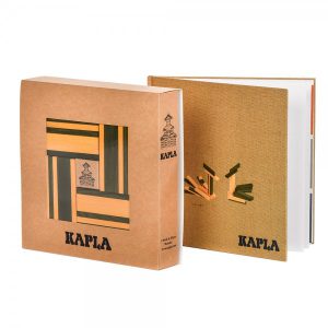 Kapla CJ40 bouwplankjes Geel/Groen + boek