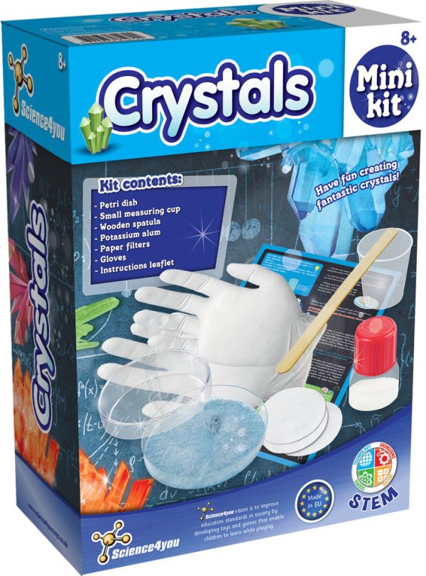 Mini Kit Kristallen Science4You ontdekspeelgoed