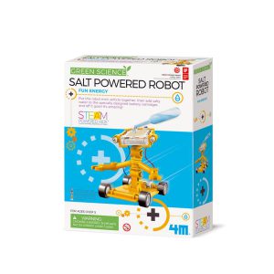 4M Kidzlabs Green Science Zout waterkracht Robot Ontdekspeelgoed