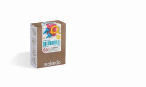 Makedo Starterset 36 Schroeven voor Karton Kindergereedschap