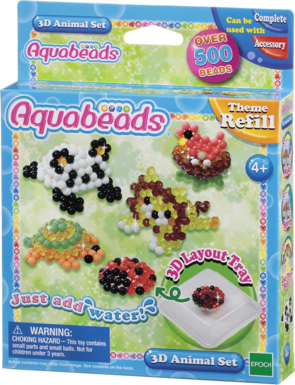 Aquabeads AB79218 3D-Animal-Set knutselset aanvulset