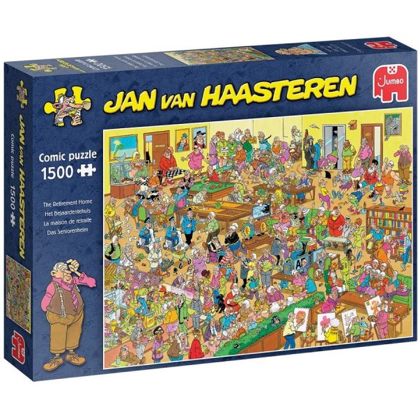 Jumbo 20068 Puzzel JanvanHaasteren het Bejaardentehuis 1500