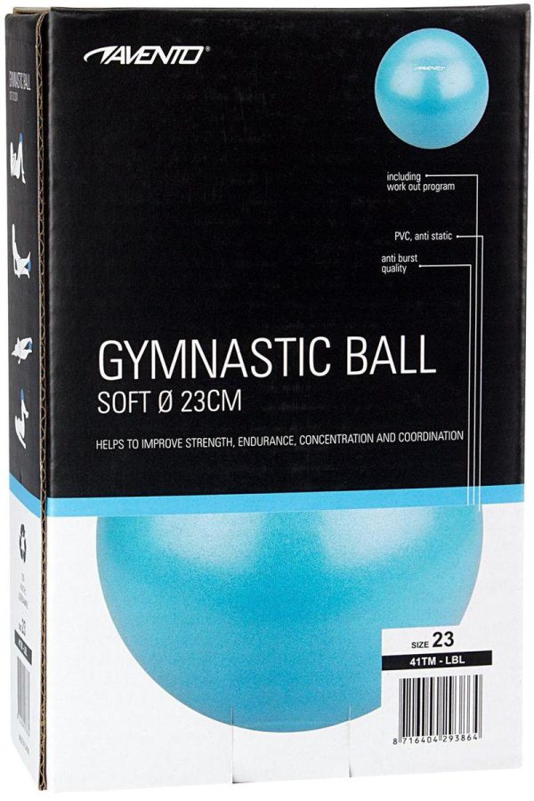 Avento-41TM Gymnastic Ball 23cm Opblaasbal Stabillity Bal Pilatus