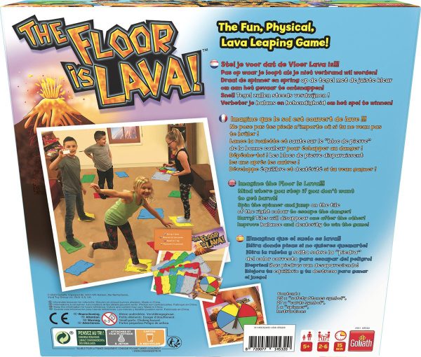 De Vloer is Lava Doe-spel Kinderspel Goliath