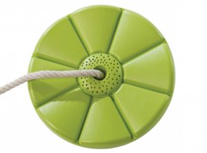 Kunststof schotelschommel (PH-touwenset)- limoen groen